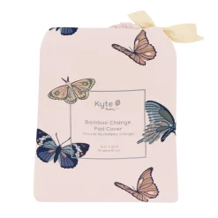 Discount Kyte Baby Change Pad Cover in Blush Butterfly