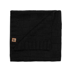 Clearance Kyte Baby Chunky Knit Basket Weave Baby Blanket in Midnight