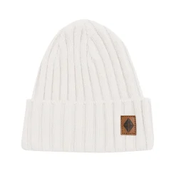 Discount Kyte Baby Chunky Knit Ribbed Beanie in Oat