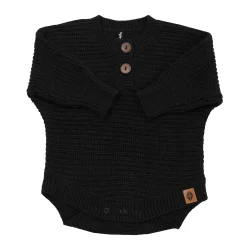Clearance Kyte Baby Chunky Knit Romper in Midnight