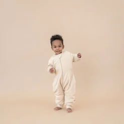 Best Kyte Baby Cozy Playsuit in Bisque