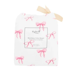 Outlet Kyte Baby Crib Sheet in Bow