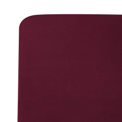 Hot Kyte Baby Crib Sheet in Burgundy