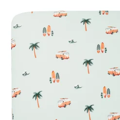 Clearance Kyte Baby Crib Sheet in Dew Surf