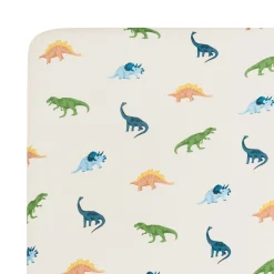 Hot Kyte Baby Crib Sheet in Ecru Roar