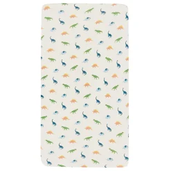 Hot Kyte Baby Crib Sheet in Ecru Roar