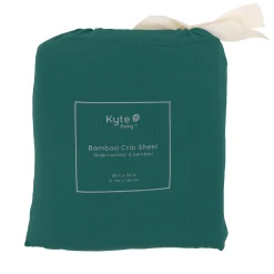 Hot Kyte Baby Crib Sheet in Emerald