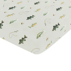 Best Kyte Baby Crib Sheet in Fishing