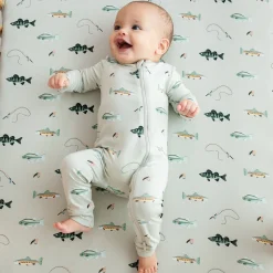 Best Kyte Baby Crib Sheet in Fishing