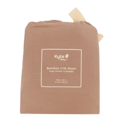Discount Kyte Baby Crib Sheet in Latte