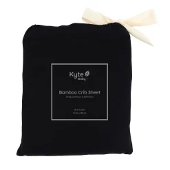 New Kyte Baby Crib Sheet in Midnight