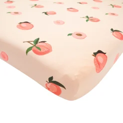 Hot Kyte Baby in Peach Crib Sheet