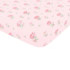 Kyte Baby Crib Sheet in Sakura Peony
