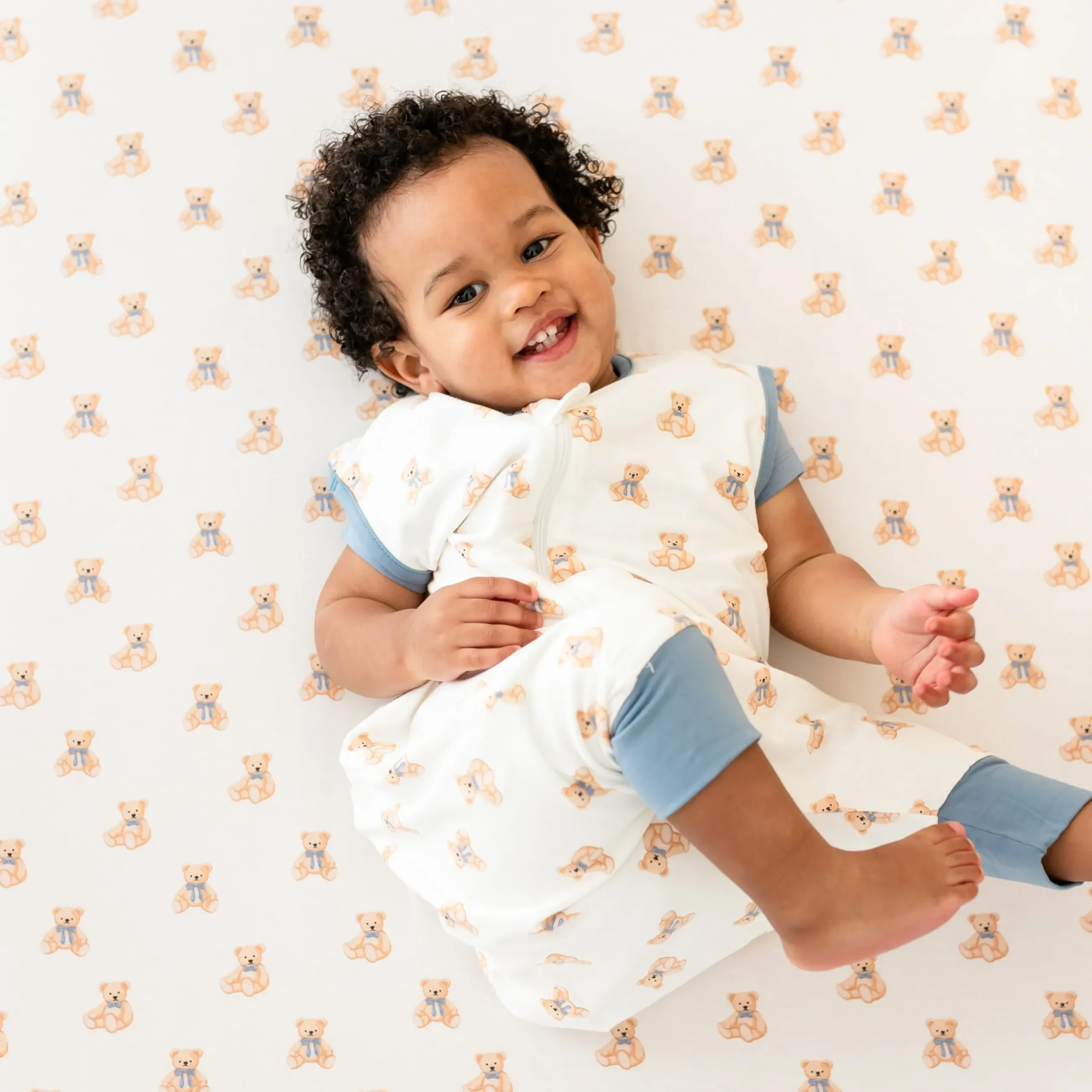 Clearance Kyte Baby Crib Sheet in Teddy Bear