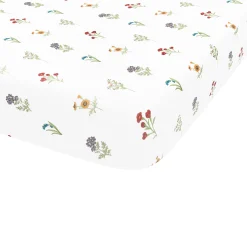 Clearance Kyte Baby Crib Sheet in Wildflower
