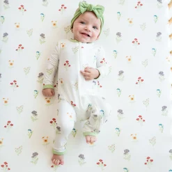Clearance Kyte Baby Crib Sheet in Wildflower