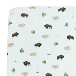 Sale Kyte Baby Crib Sheet in Yellowstone