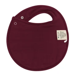 Kyte Baby Cushy Bib in Burgundy
