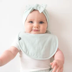 Hot Kyte Baby Cushy Bib in Dew