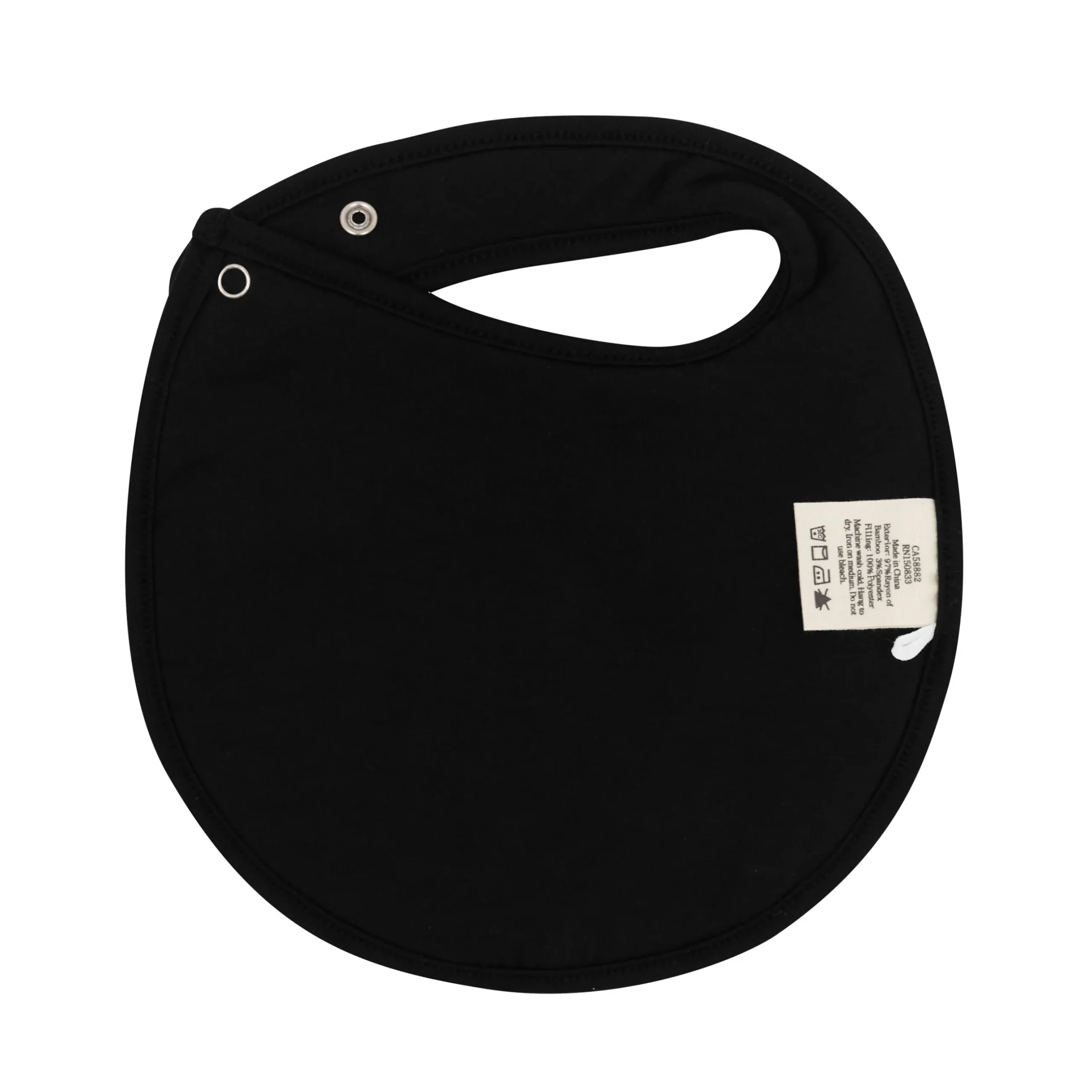 Hot Kyte Baby Cushy Bib in Midnight Roar