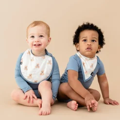 Best Kyte Baby Cushy Bib in Teddy Bear