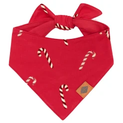 Clearance Kyte Baby Dog Bandana in Candy Cane