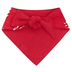 Clearance Kyte Baby Dog Bandana in Candy Cane