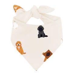 Best Kyte Baby Dog Bandana in Fluffy Dog