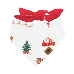 Online Kyte Baby Dog Bandana in Santa Sleigh