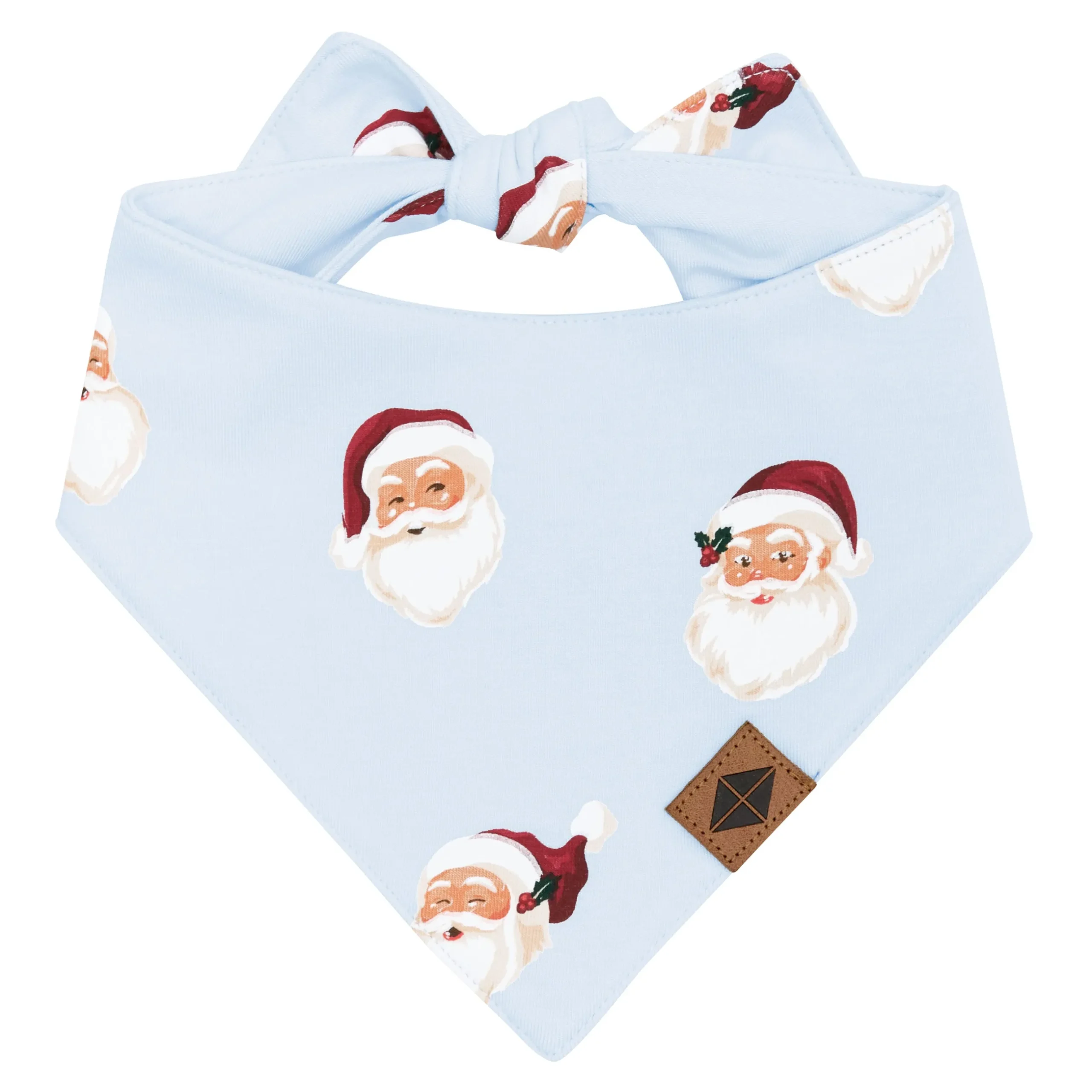 New Kyte Baby Dog Bandana in Vintage Santa
