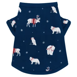 New Kyte Baby Dog Tee in Frosty Friends