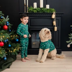 Discount Kyte Baby Dog Tee in Merry and Bright Merry & Bright