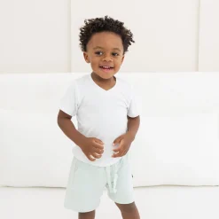 Sale Kyte Baby Drawstring Short in Dew