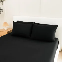 Kyte Baby Fitted Sheet with Pillowcases in Midnight