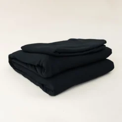 Kyte Baby Fitted Sheet with Pillowcases in Midnight