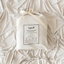 Discount Kyte Baby Fitted Sheet with Pillowcases in Oat