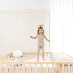 Discount Kyte Baby Fitted Sheet with Pillowcases in Oat