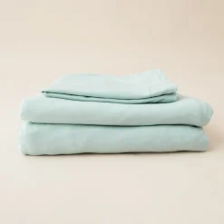 Hot Kyte Baby Fitted Sheet with Pillowcases in Sage