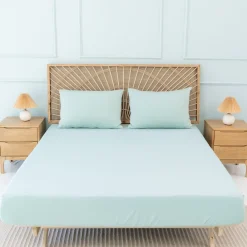 Hot Kyte Baby Fitted Sheet with Pillowcases in Sage
