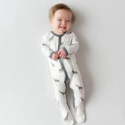 Online Kyte Baby Footie in Giraffe