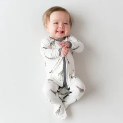 Online Kyte Baby Footie in Giraffe