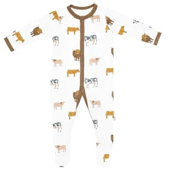 Kyte Baby Footie in Moo