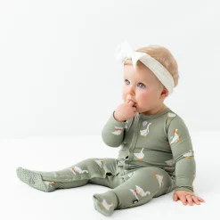 Sale Kyte Baby Footie in Silly Goose