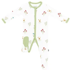 Online Kyte Baby Footie in Wildflower