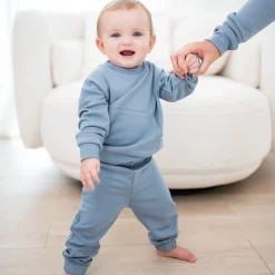 Outlet Kyte Baby French Terry Jogger Set in Slate