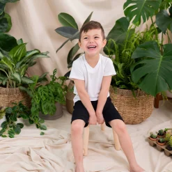 Kyte Baby Harem Shorts in Midnight