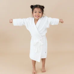 Discount Kyte Baby Hooded Bath Robe in Cloud