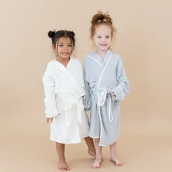 Discount Kyte Baby Hooded Bath Robe in Cloud
