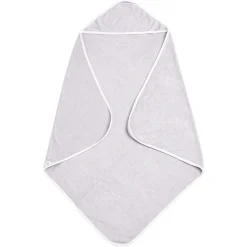 Online Kyte Baby Hooded Bath Towel in Storm with Cloud Trim