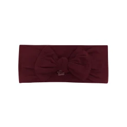 Discount Kyte Baby Knotted Bow Headband in Burgundy